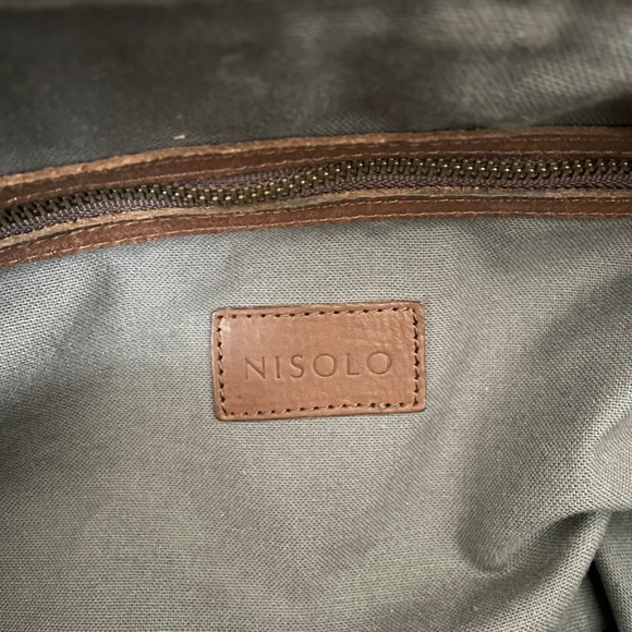 Nisolo Canvas Weekender Bag - Picture 3 of 3
